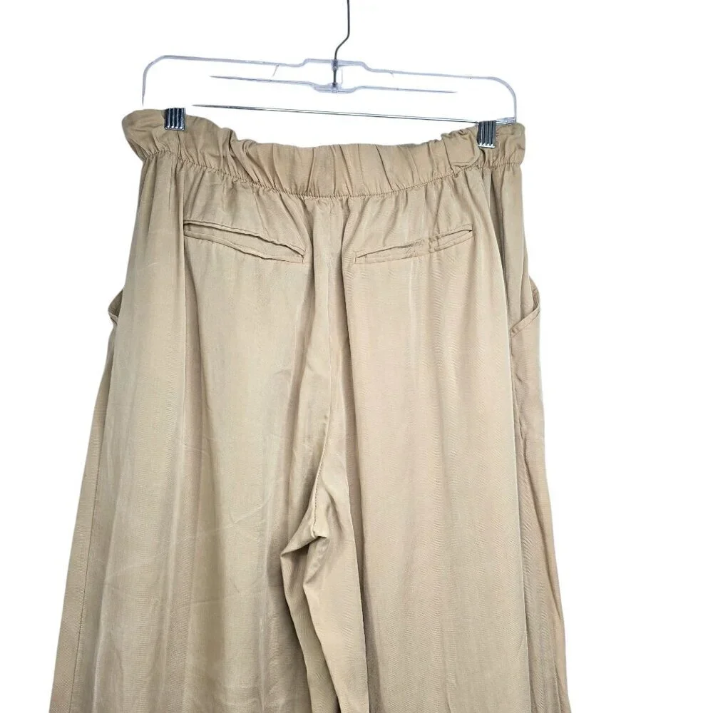 Women's Super Wide Leg Khaki Trouser Pants Philosophy - Picture 8 of 10